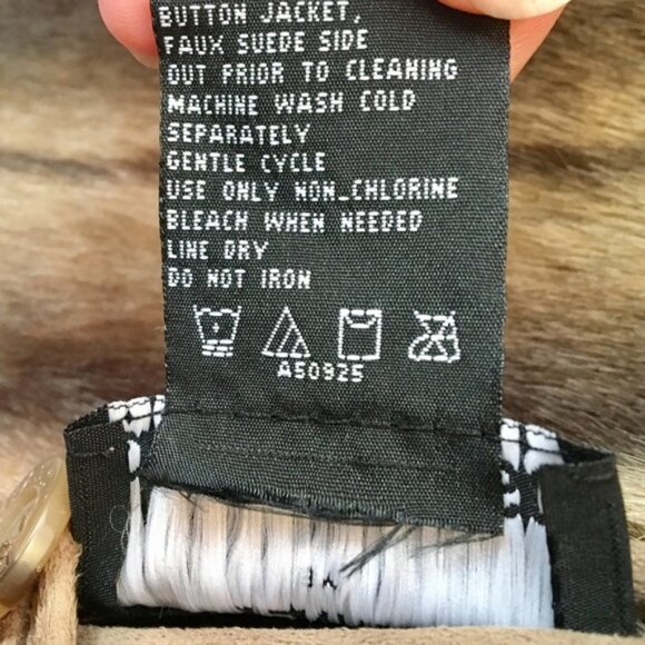 Reversible Faux Fur & Suede Coat - Picture 8 of 8